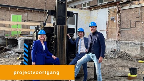 Eerste paal voor het Kesper College Gouda