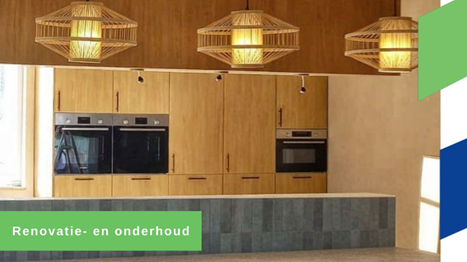 Afdeling Service- en onderhoud in uitvoering