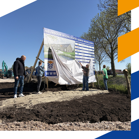 Feestelijke bouwstart van De Middelhoeve